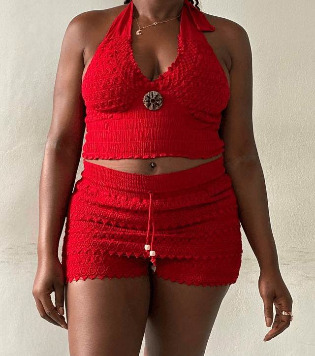 ENSEMBLE SHORT Taille unique